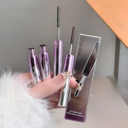 Máscara De Pestañas Voluminizadora Eye Fiber Warp Gege Bear