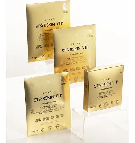 Parches Para Ojos Starskin Dorados 5 Unidades Hidratantes