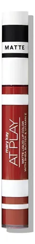 Mary Kay At Play Labial Liquido Mate Larga Duracion Red My Mind