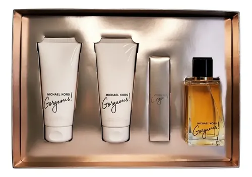 Set Michael Kors Gorgeous, Eau de Parfum para Mujer, 100 ml y 10 ml