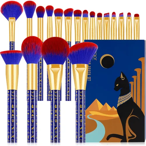 A Juego De Brochas De Maquillaje Docolor De Gato Bastet, Lo