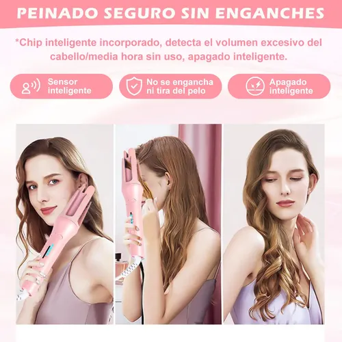 Rizador Automático 32mm Cerámica Para Cabello Rizado Y /f.