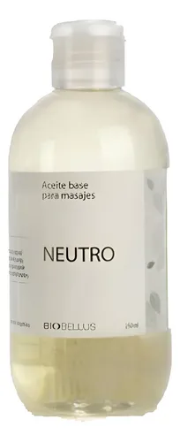 Aceite Para Masajes Neutro Sin Fragancia – Biobellus 250ml Tipo De Envase Botella Tipos De Piel Normal