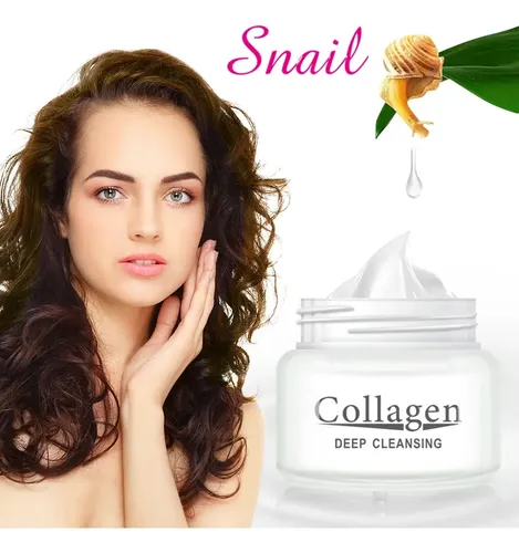 Crema Facial Facial, 80 G, Crema De Caracol, Colágeno