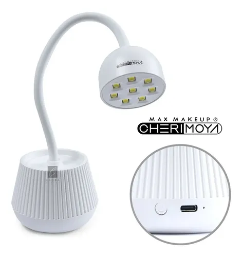 Cabina Lámpara Inalámbrica Flor Uv 18w Cherimoya Soft Gel