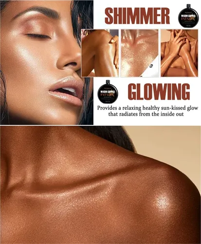 Autobronceador De Bronceado Con Aceite De Alto Brillo For
