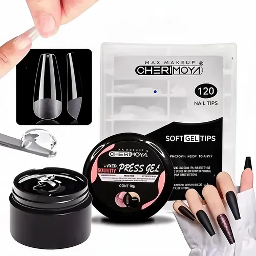 Cherimoya Soft Gel Tips + Gel Sólido