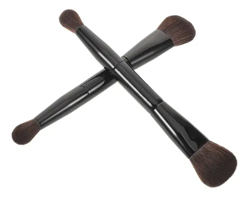 Set De Brochas De Maquillaje De Doble Punta