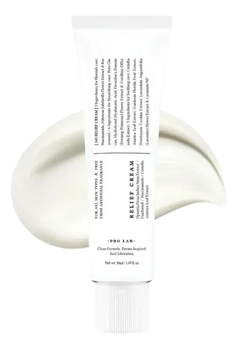 Relief Cream Niacinamida Resveratrol Centella Crema Calmante