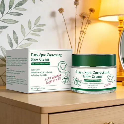 Crema Facial Aclaradora De Manchas Y Brillo 50g