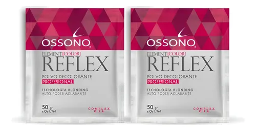 Polvo Decolorante Ossono X 50g Aclarante Kit X2