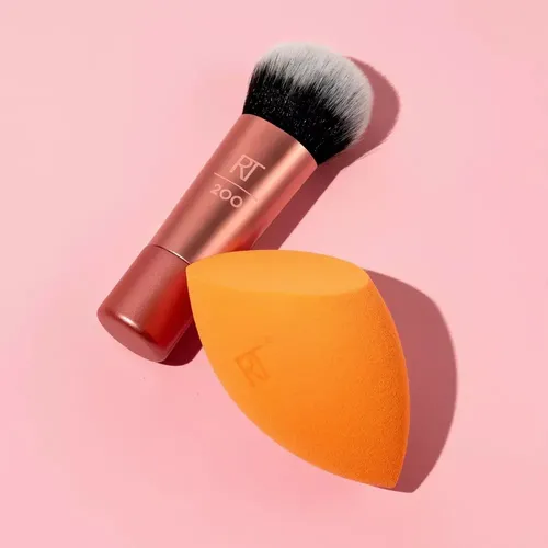 Real Techniques Set Mini Travel Duo Color Naranja
