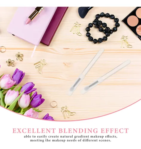 Juego De Pinceles De Labios De Silicona Reutilizables De 10