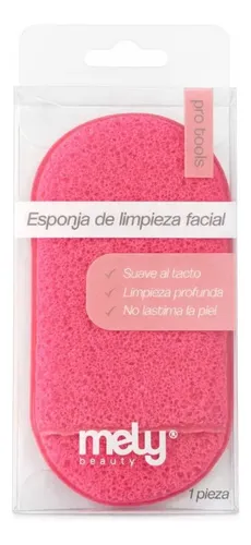 Esponja Facial Limpiador Exfoliante Rostro Forma Ovalada