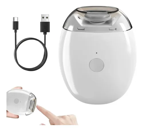 Cortauñas Eléctrico Portátil Usb Recargable Automático Pro