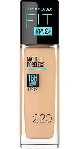 Maybelline Base Fit Me Tono 220 Natural Beige Fps 22 X 30ml