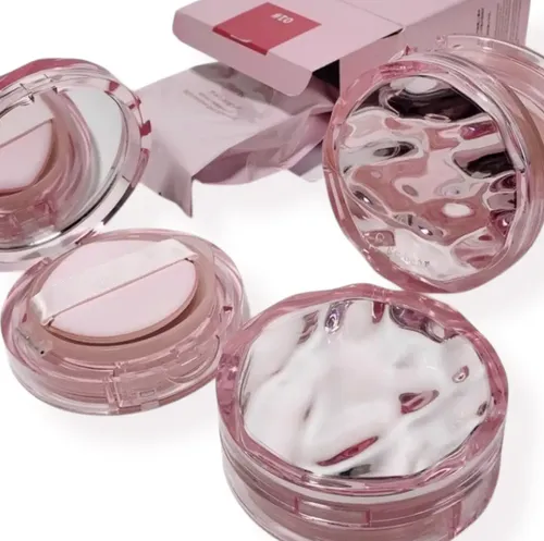 Gege Bear Base Maquillaje Air Cushion Hidratante + Repuesto