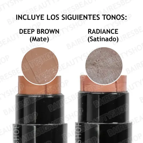 Kit Contorno En Barra Cremoso E Iluminador Cheek Stick Ap
