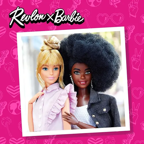 Pinza Revlon X Barbie, Acero Inoxidable, Punta Inclinada