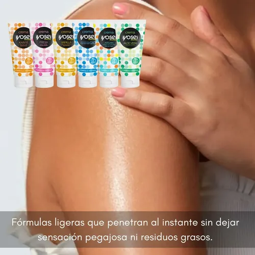 Crema para Manos y Cuerpo Iyosei con Fresa, Nutritiva y Antiedad de 60 g