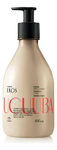 Natura Hidratante Desodorante Corporal Ucuuba Ekos – 400ml