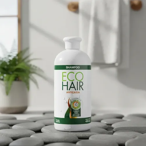 Eco Hair Shampoo Anticaída Fortalecedor Cabello Grande