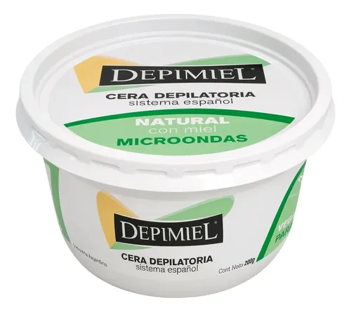Cera Depilar Microondas Depimiel 200 Gr Aloe Vera Vegetal