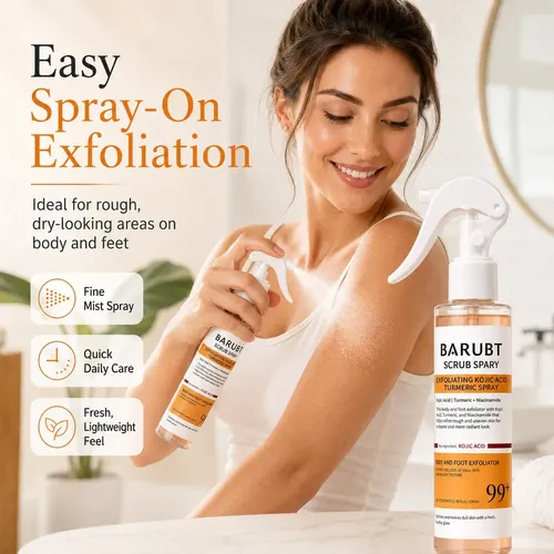 Uuspray Exfoliante Corporal Te Turmeric Para Manchas Oscuras