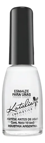 Esmalte Para Uñas Cremoso – Katalia Color Blanco Prolon