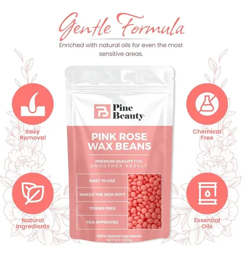 Cera Dura En Perlas 2,2 Lb Pine Co  Depilación