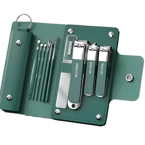 Set De 10 Cortauñas, Kit Cuidado Personal Belleza