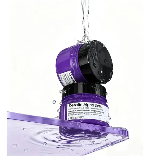 Máscara Loreal Keratin Alpha Sleek Anti Frizz 250ml