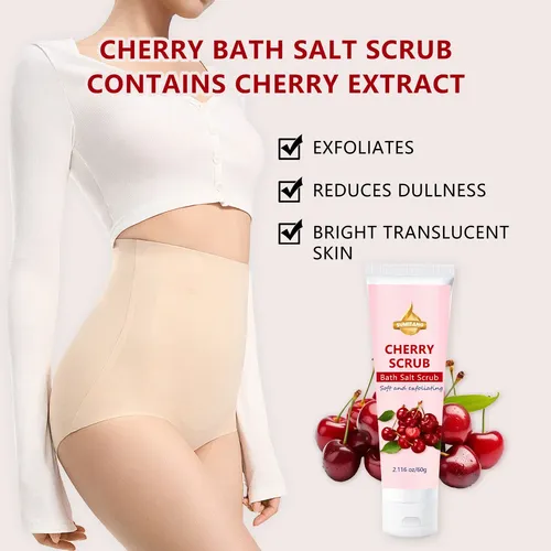 Exfoliante De Cereza Nutritivo Limpia Y Aclara La Piel