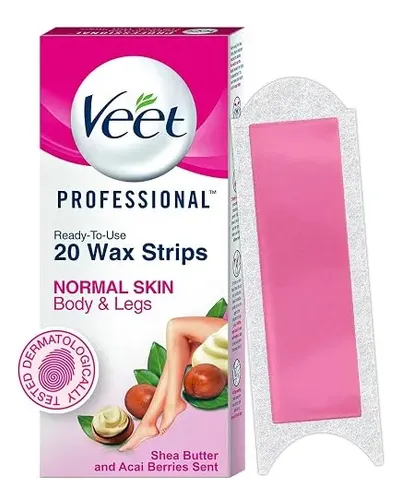 Veet Kit Completo Depilacion Corporal Piel Normal Bandas