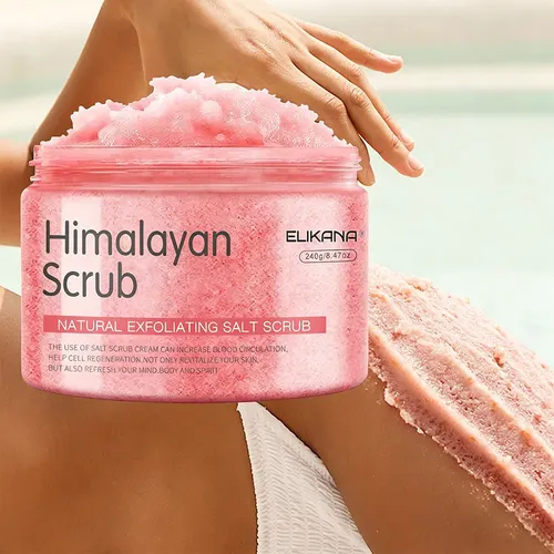 Exfoliante Corporal De Sal Del Himalaya 240 G