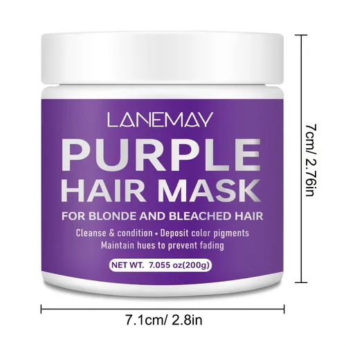 Tratamiento Violeta Para Cabello Rubio Y Dañado