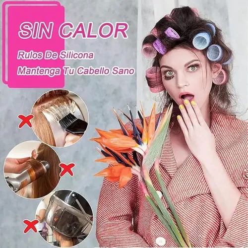 Tubos Plásticos Para Cabello Autoadhesibles De 31 Unidades