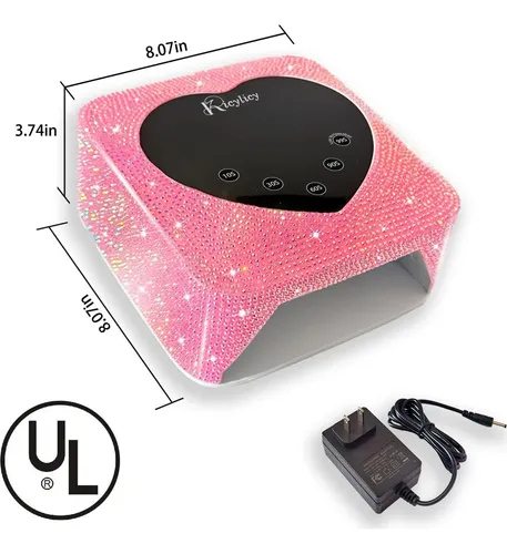 Lámpara De Uñas Led Uv Kicylicy X20-pink-d 72w