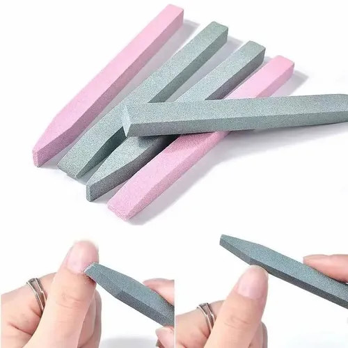 Lima Obelisco Piedra Manicura Uñas Esculpidas Cutícula Borde