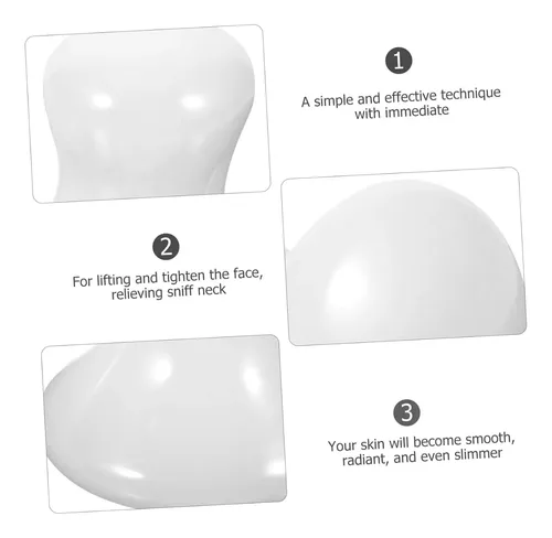 Set 2 Gua Sha De Jade Blanco Para Masajes Y Spa