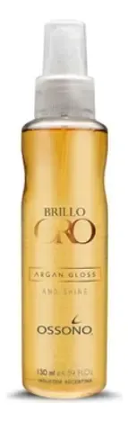 Combo 6 Brillo Oro Argan 130 Ml Brillo Y Nutrición