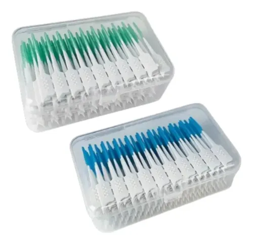 200 Cepillos De Hilo Dental En Mini