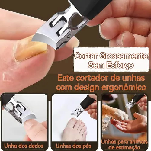2 Cortauñas Profesionales De Acero Inoxidable Con Boquilla