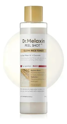 Dr.melaxin Peel Shot Glow White Rice Toner Iluminador Facial