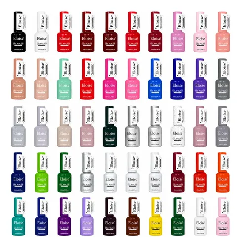 Esmaltes Semipermanentes Eloise Para Uñas Uv/led A Elección Nude Vainilla 12