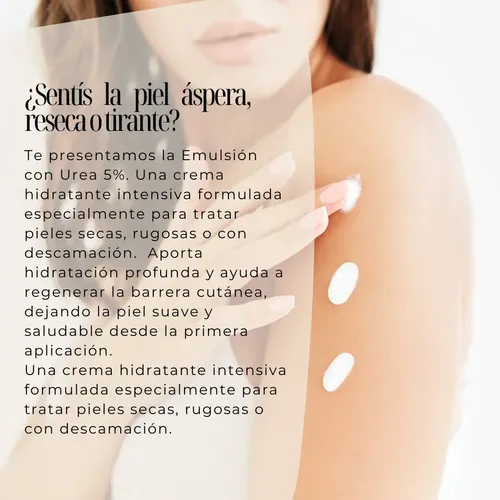 Emulsión Urea 5% Saiku 250ml Hidratante Crema