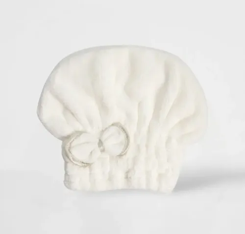 Toalla Turbante De Secado Rápido Gorro Suave Estético