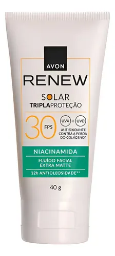 Avon Anew Protector Solar Fluido Facial Fps 30 C/niacinamida