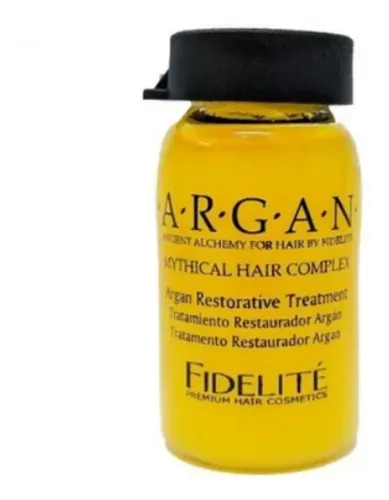 Fidelite 3 Ampollas Argan Reparadora Para Cabello X 15ml