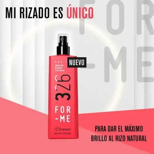 Spray Shine Me Brightly Framesi 326 Hidratacion Y Brillo